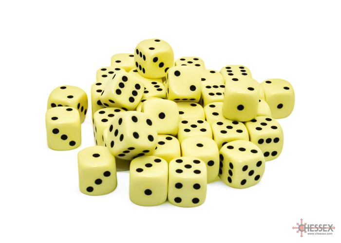 Chessex 12mm D6 Block of 36