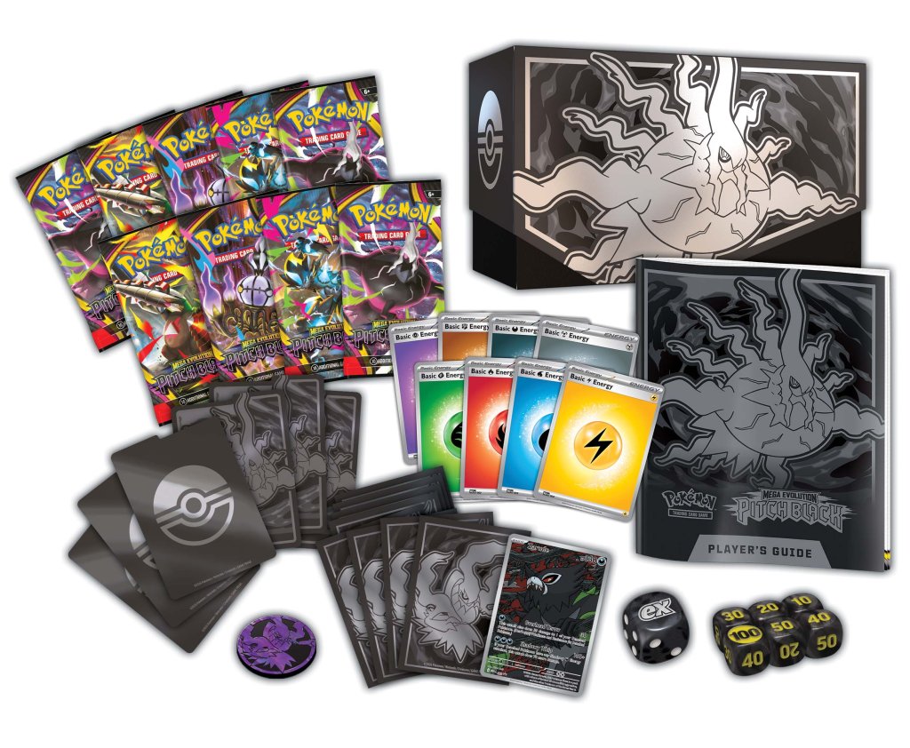 Pokemon TCG: Mega Evolution 5 - Pitch Black Elite Trainer Box