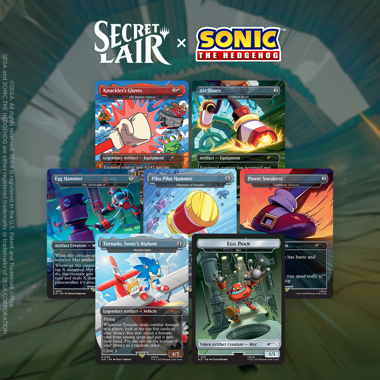 Magic: The Gathering: Secret Lair x Sonic Superdrop
