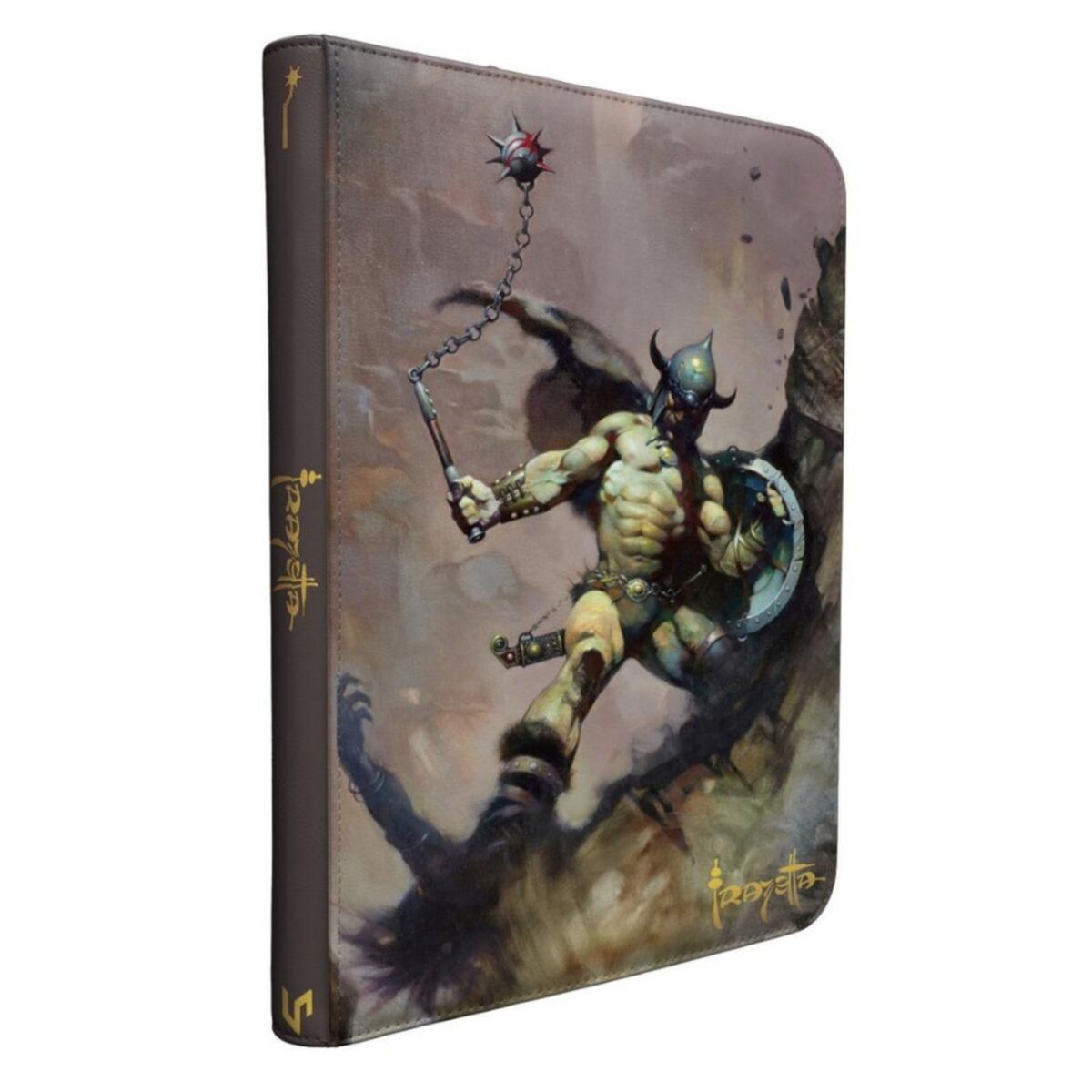 ULTRA PRO: Frank Frazetta - "Warrior with Ball and Chain" 9-Pocket Zippered