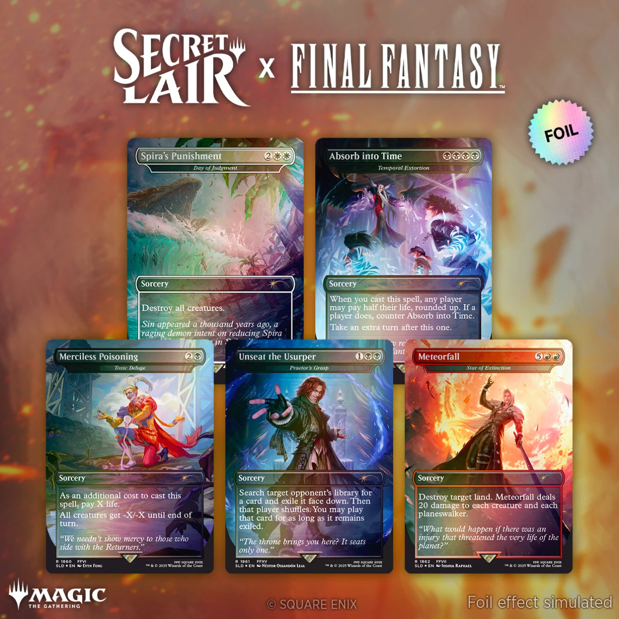 Magic: The Gathering: FINAL FANTASY Secret Lair Drop (English Magic: The Gathering: FINAL FANTASY Secret Lair Drop (English