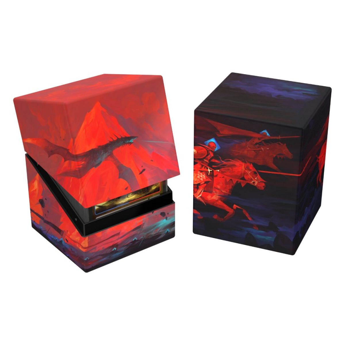 Ultimate Guard: Deck Box - Exclusive Duo – Dominik Mayer: Crowned With Fire
