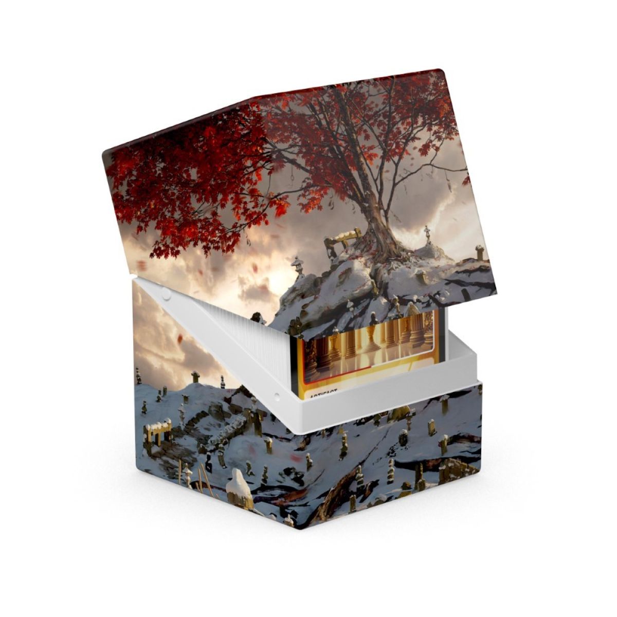 Ultimate Guard: Deck Box - Artist Edition #2 – Mario Renaud: In Icy Bloom