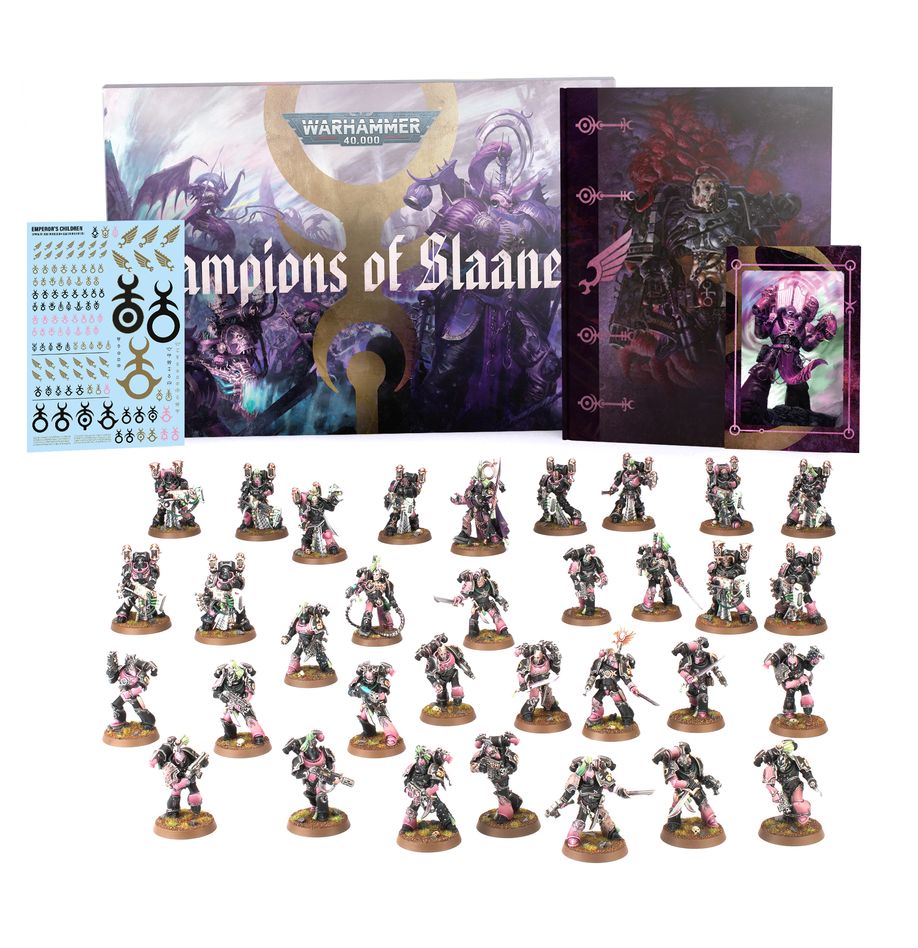 Warhammer 40K: Champions of Slaanesh - Emperor's Children Army Set (37-04)