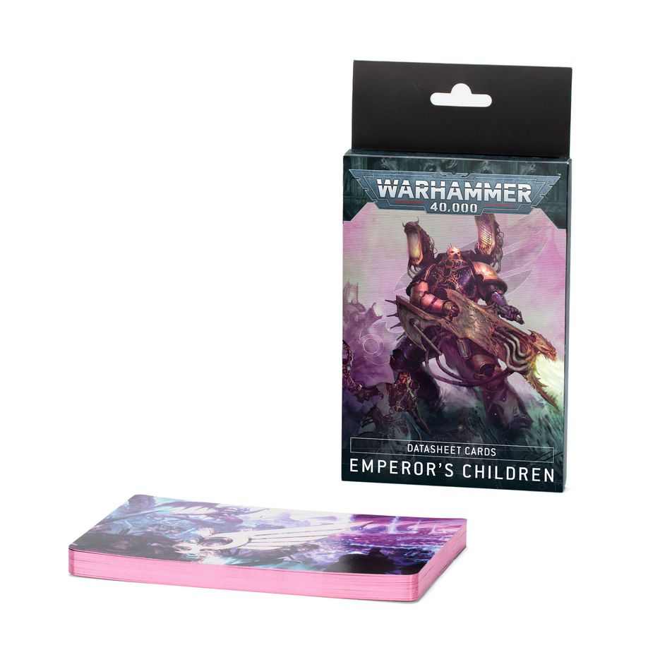 Warhammer 40K: Datasheet Cards: Emperor's Children (37-03)