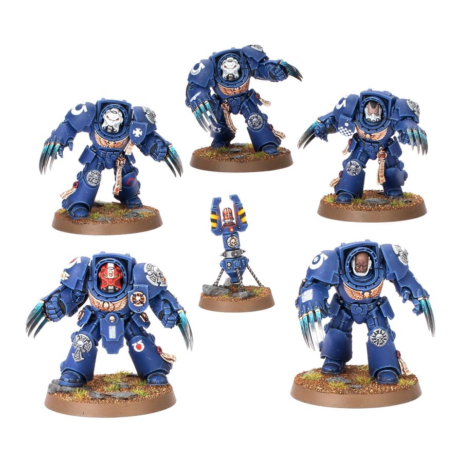 Warhammer 40K: Space Marines - Terminator Assault Squad (48-34)