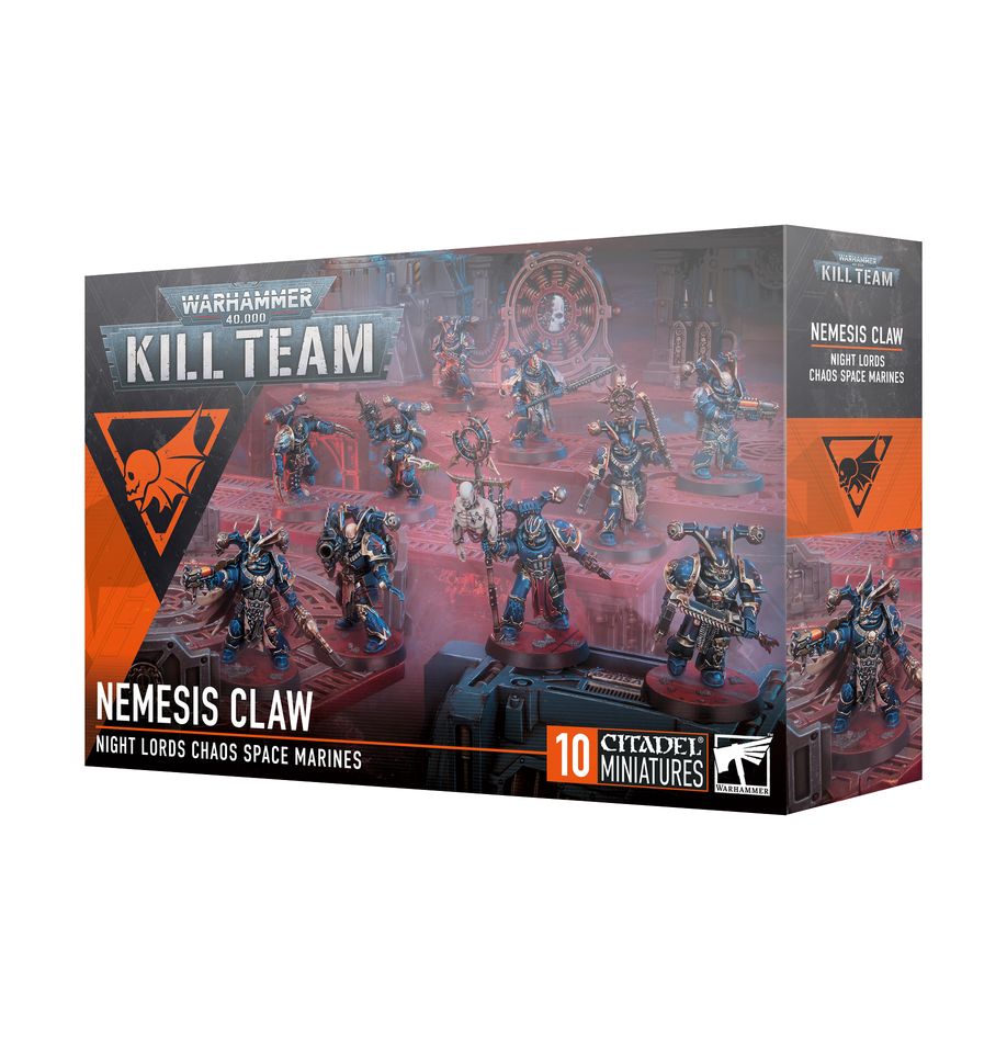 Kill Team: Nemesis Claw - Night Lords Chaos Space Marines (103-43)