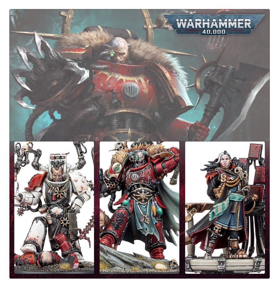 Warhammer 40K: Chaos Space Marines: Huron Blackheart and the Masters of the Maelstrom (43-110)