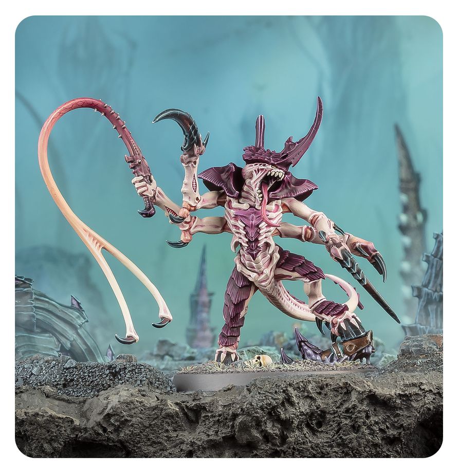Warhammer 40K: Tyranids - Tyranid Prime with Lash Whip (51-35)
