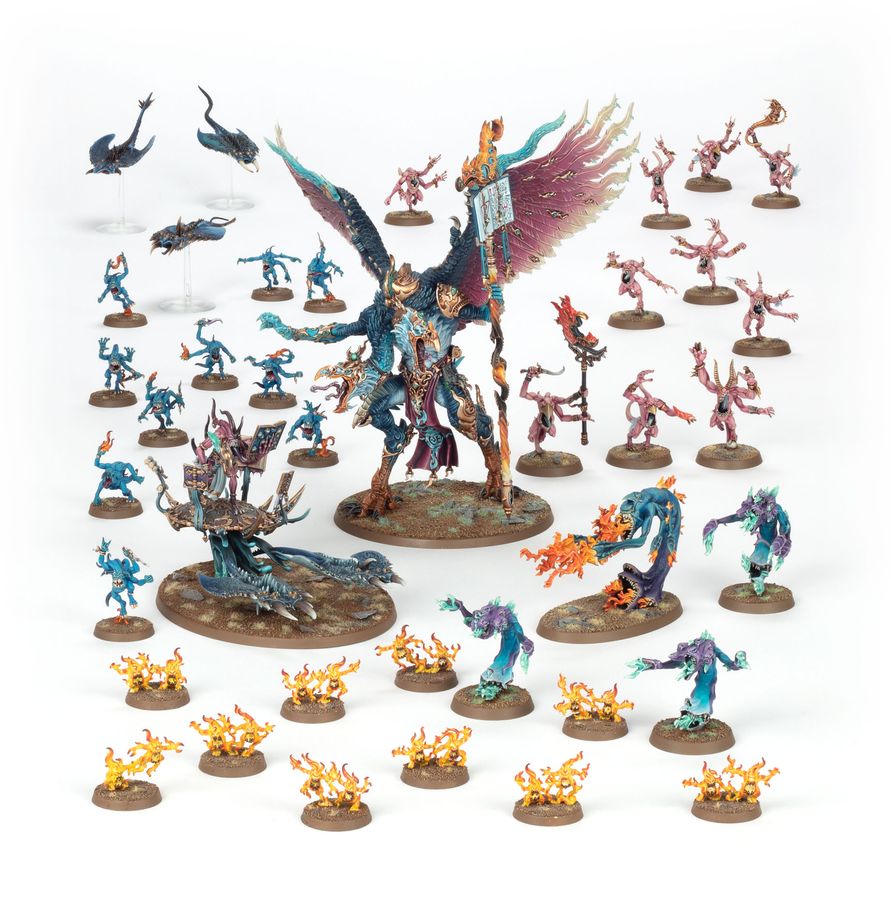 Warhammer Age of Sigmar: Battleforce: Disciples of Tzeentch – Warpflame Cavalcade (83-110)