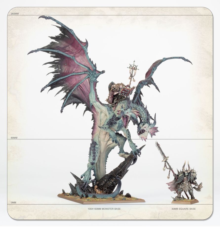 Warhammer The Old World: Warriors of Chaos - Lord on Chaos Dragon (08-19)