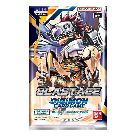 Digimon Card Game: Blast Ace BT-14 Booster Pack First Games Digimon Card Game: Blast Ace BT-14 Booster Pack First Games