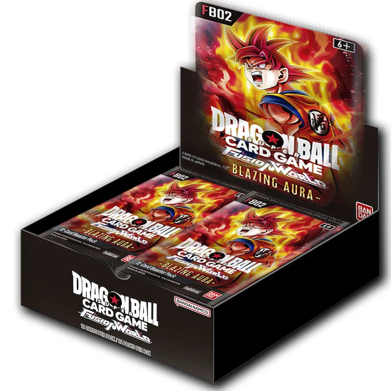 Dragon Ball Super TCG: Fusion World FB02 Blazing Aura Booster Box (Dis First Games Dragon Ball Super TCG: Fusion World FB02 Blazing Aura Booster Box (Dis First Games