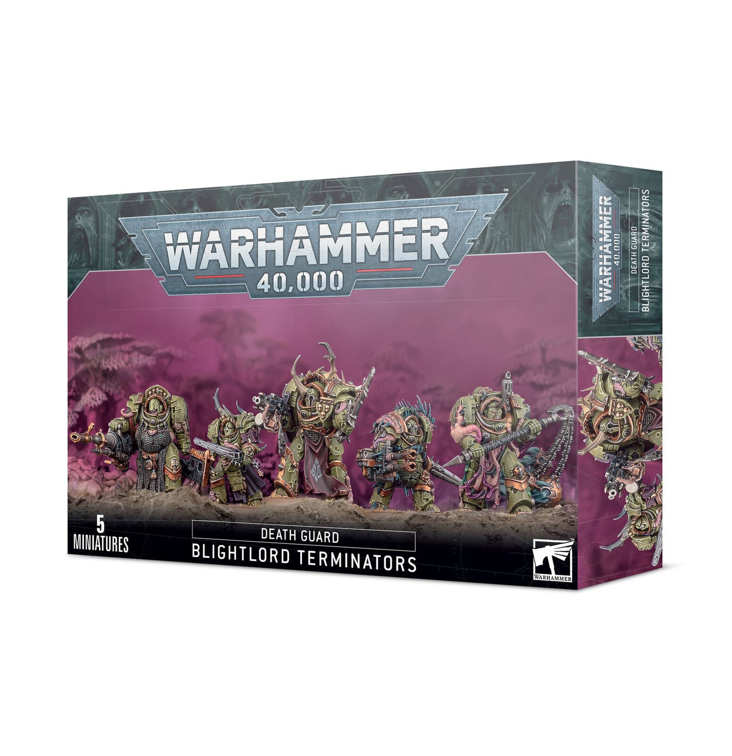 Warhammer 40K: Death Guard: Blightlord Terminators (43-51)