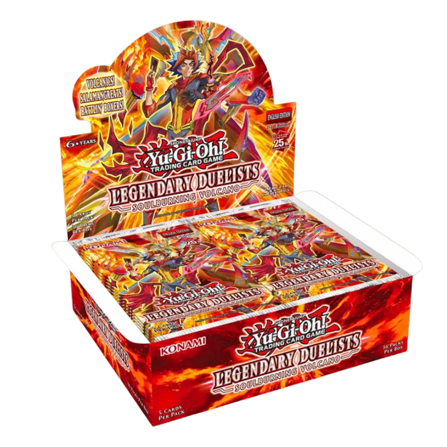 Yu-Gi-Oh!: Legendary Duelists: Soulburning Volcano Booster Box