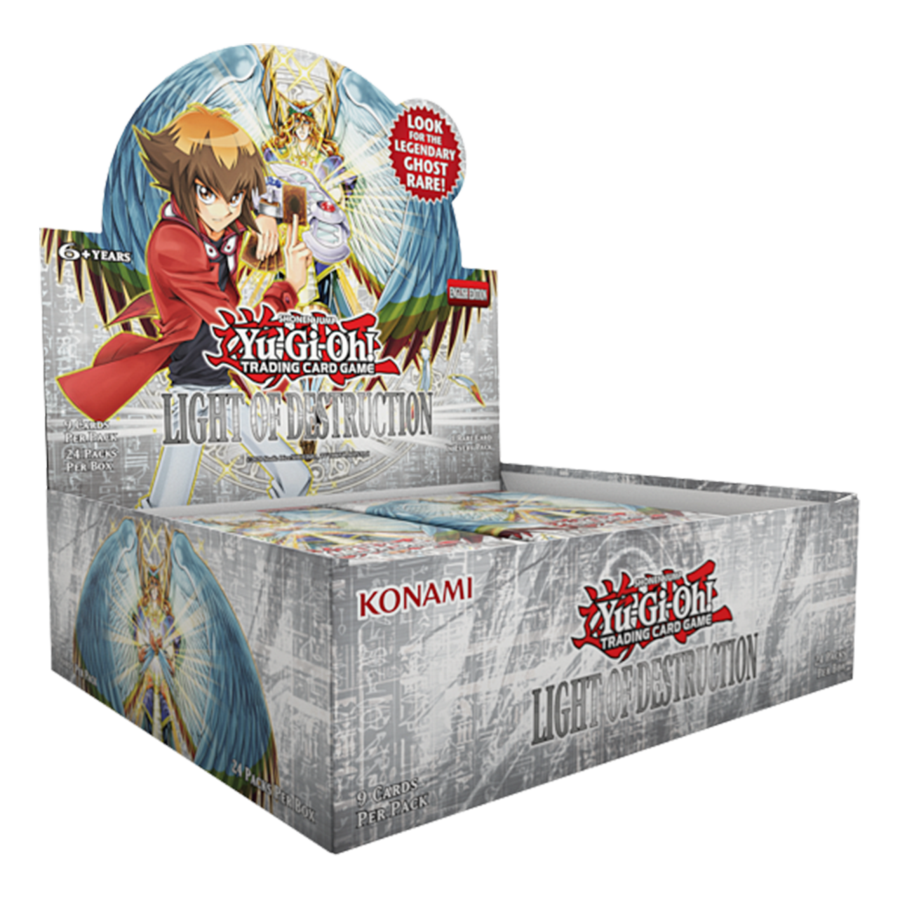 Yu-Gi-Oh!: Light of Destruction Unlimited Reprint Booster Box First Games Yu-Gi-Oh!: Light of Destruction Unlimited Reprint Booster Box First Games