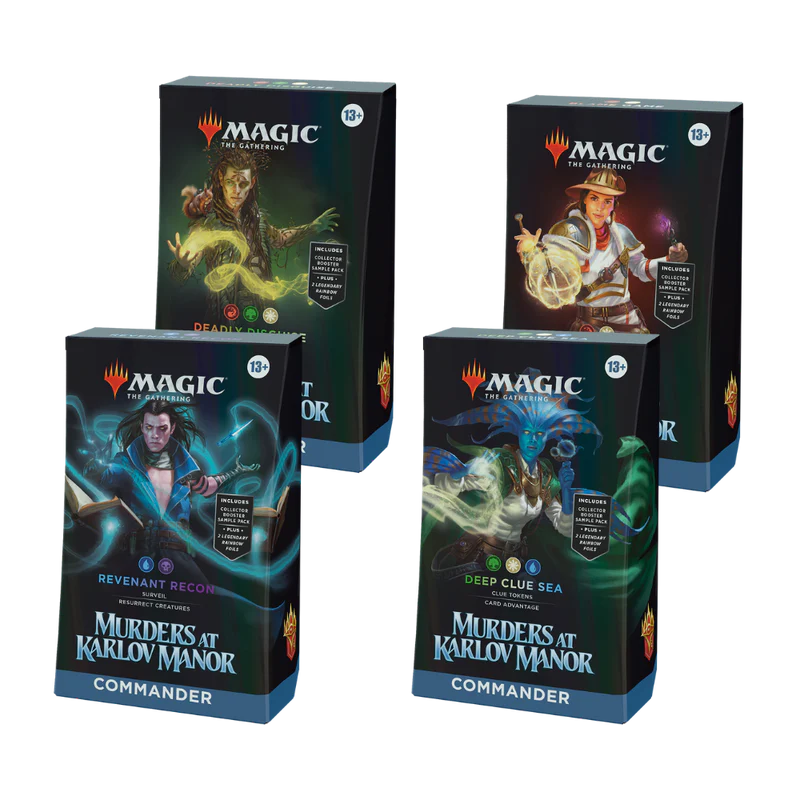 Magic: The Gathering: Murders at Karlov Manor Commander Decks
