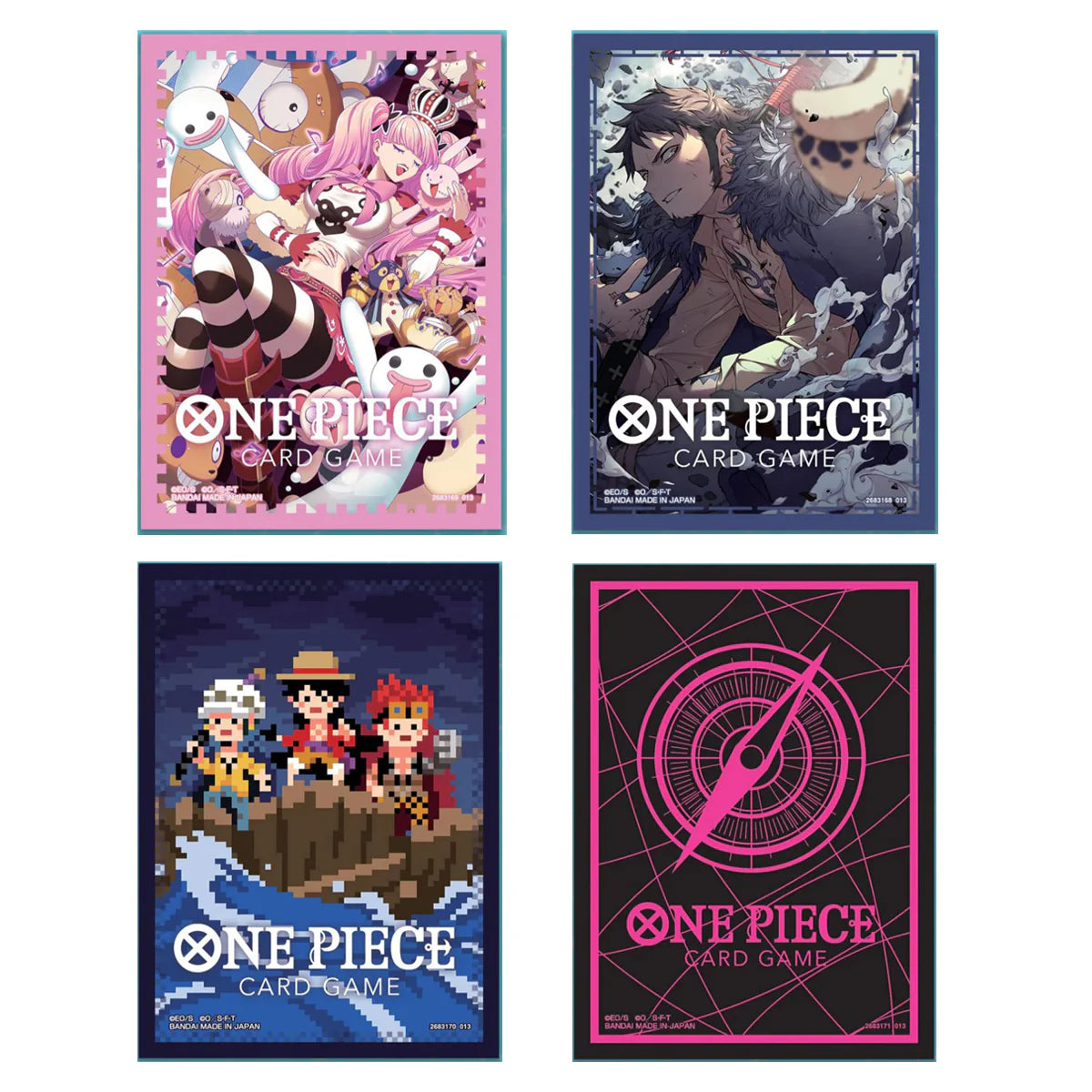 one piece card game first set One Piece Card Game: Official Sleeves Set 6 – First Games