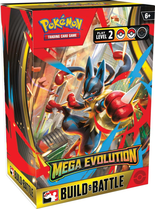 Pokemon TCG: Mega Evolution Base Set Build and Battle Box