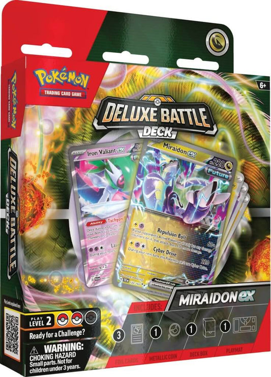 Pokemon TCG: Miraidon ex Deluxe Battle Deck