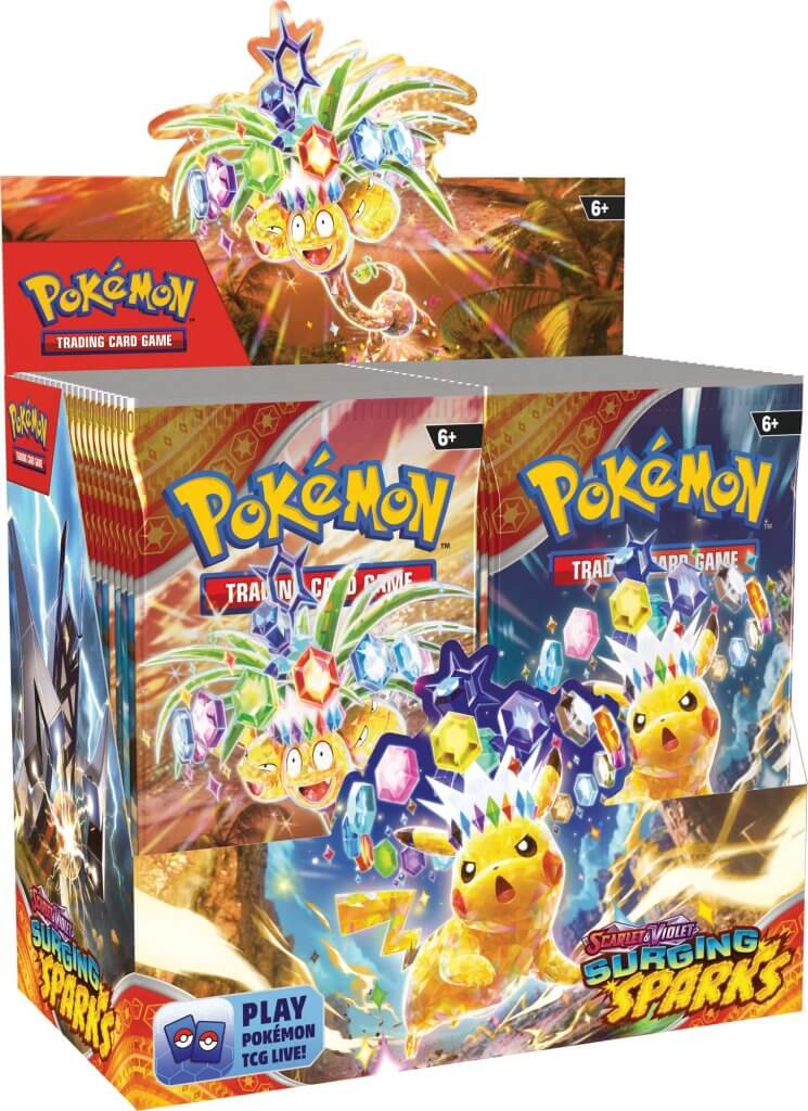 Pokemon TCG: Scarlet & Violet 8 - Surging Sparks Booster Box (Display of 36)