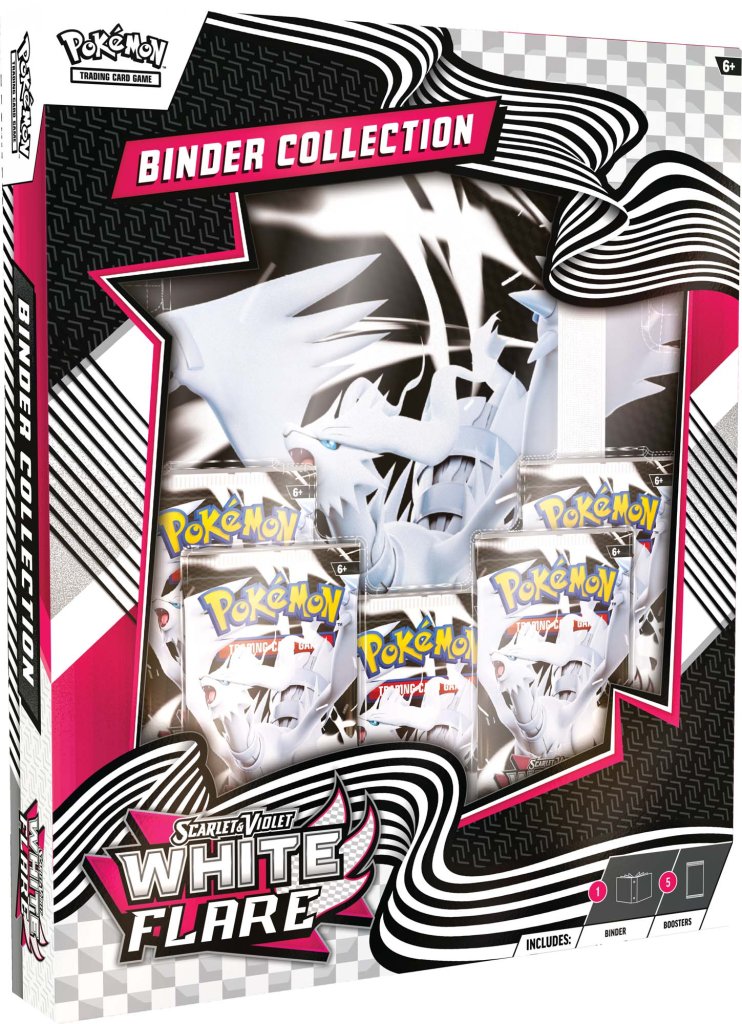 Pokemon TCG: Scarlet & Violet 10.5 — White Flare Binder Collection
