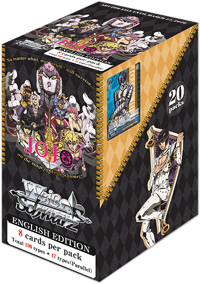 Weiss Schwarz: JoJo's Bizarre Adventure Golden Wind Booster Box ENGLISH Reprint