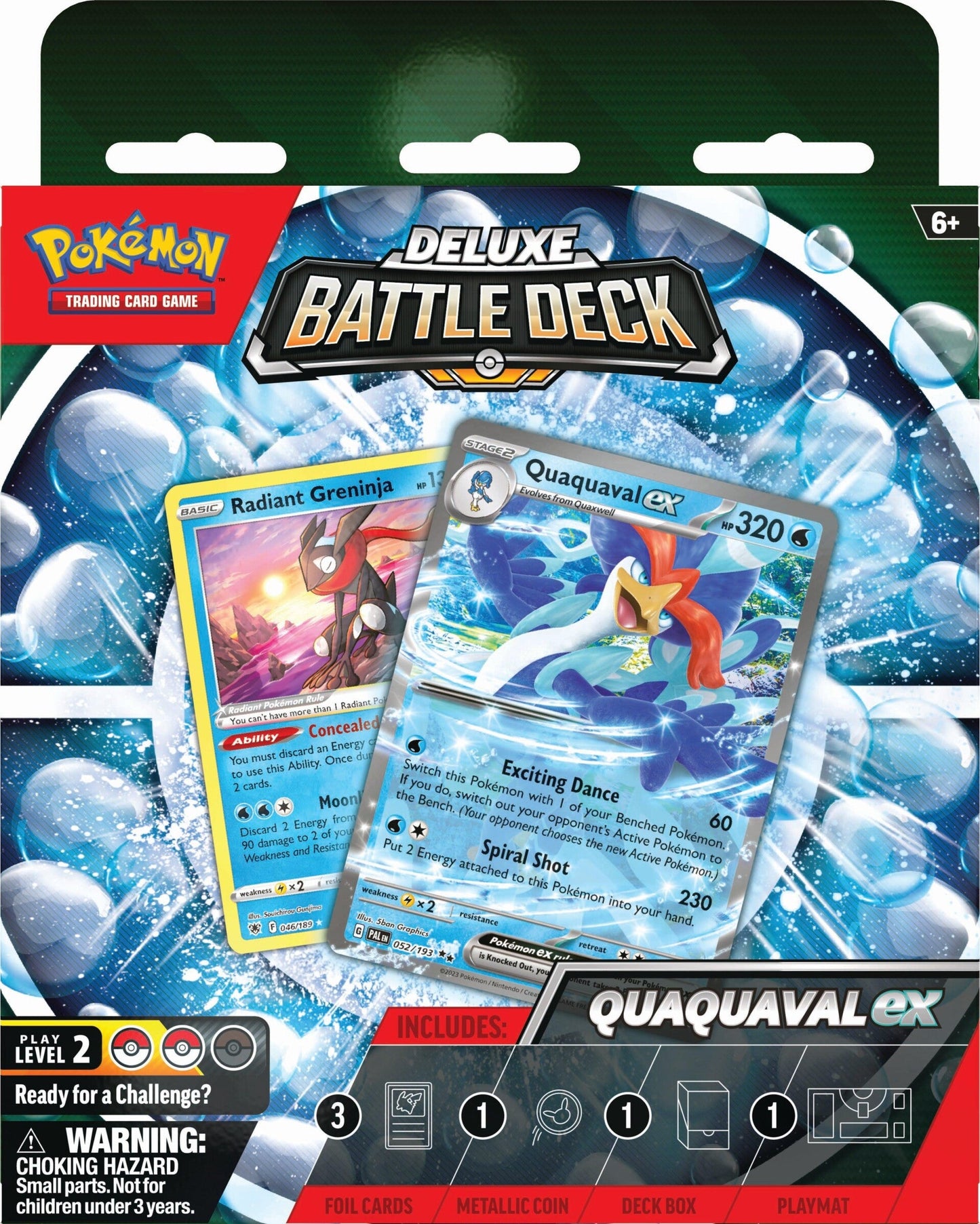 Pokemon TCG: Deluxe Battle Deck (Meowscarada ex/Quaquaval ex)
