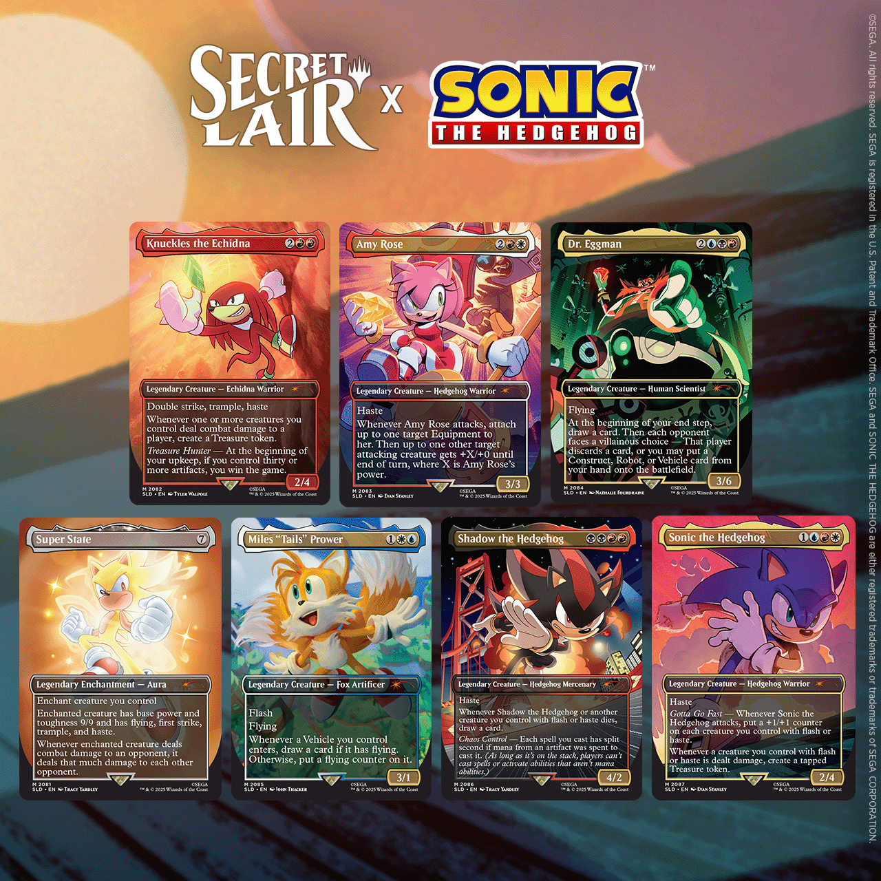 Magic: The Gathering: Secret Lair x Sonic Superdrop