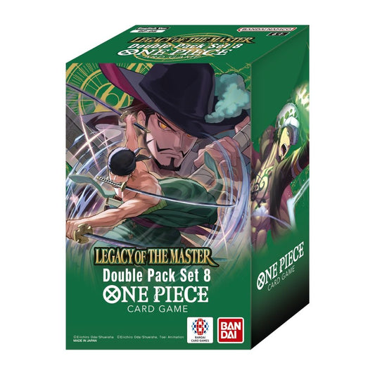 One Piece Card Game: Double Pack Set Vol. 8 Legacy of the Master (DP-08)