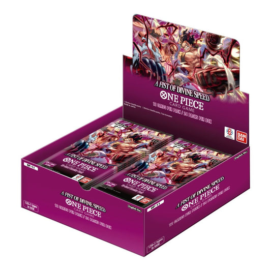 One Piece Card Game: A Fist of Divine Speed Booster Box (OP-11) (Display of 24) ENGLISH