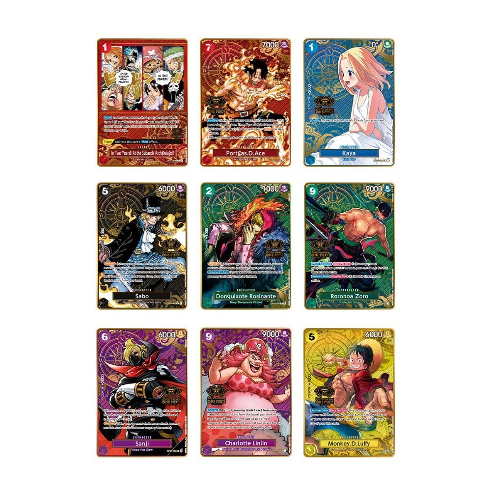 One Piece Card Game: Japanese 2nd Anniversary Set (English Cards)