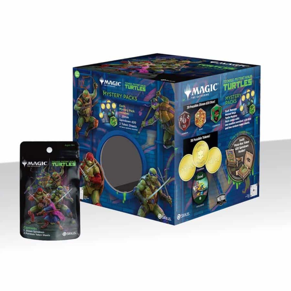 Sirius Dice - Magic: The Gathering Teenage Mutant Ninja Turtles: Treasure Packs