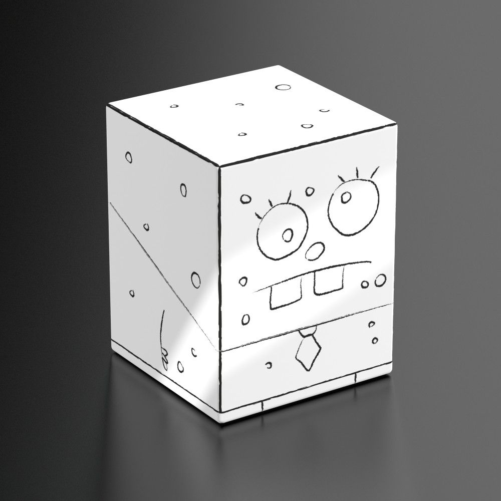 Ultimate Guard: Squaroes – Squaroe SpongeBob SquarePants Deck Boxes