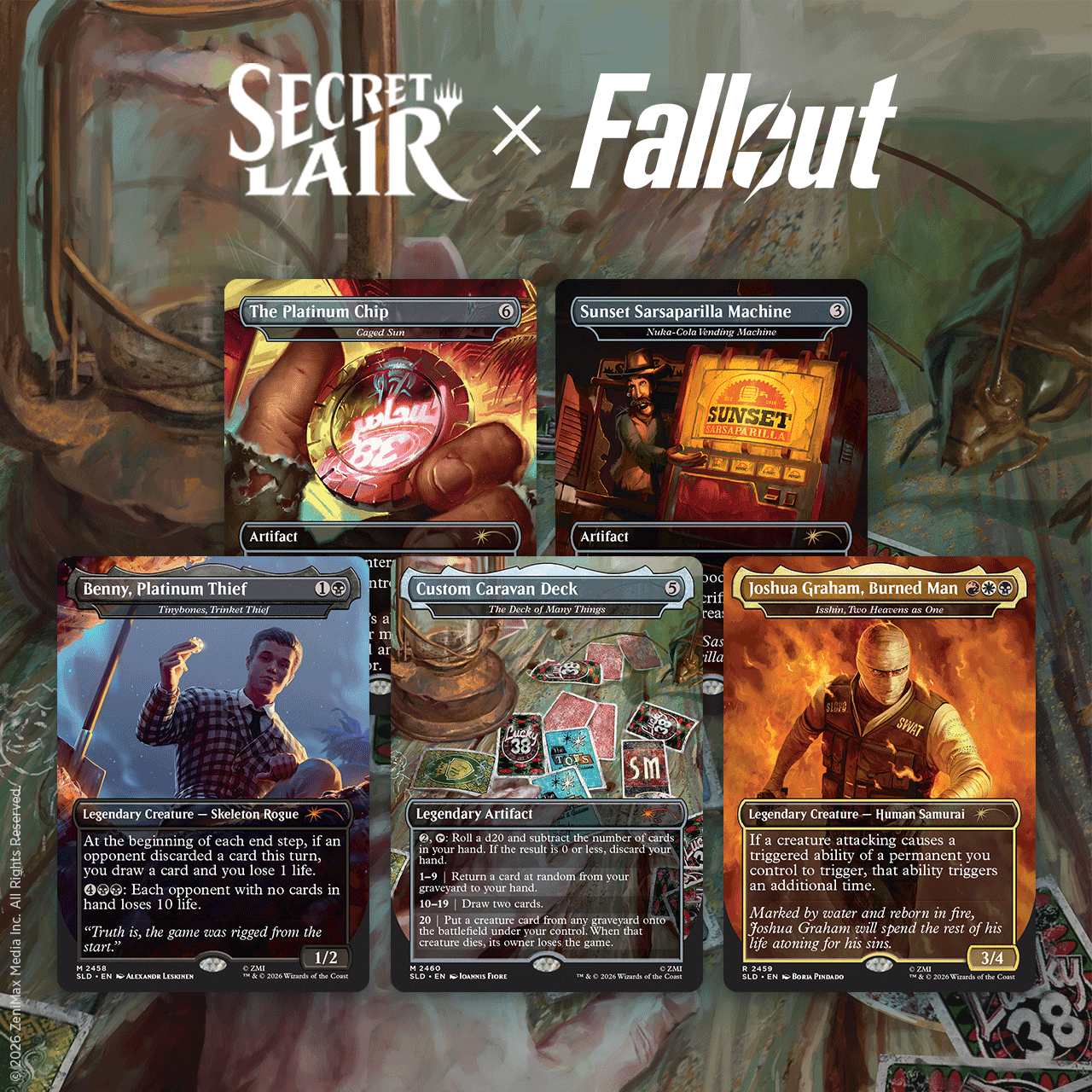 Magic: The Gathering: Secret Lair x Fallout® Rad Superdrop