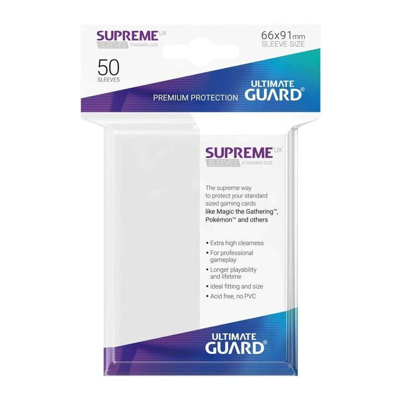 Ultimate Guard: Supreme UX Sleeves Standard Size (50)