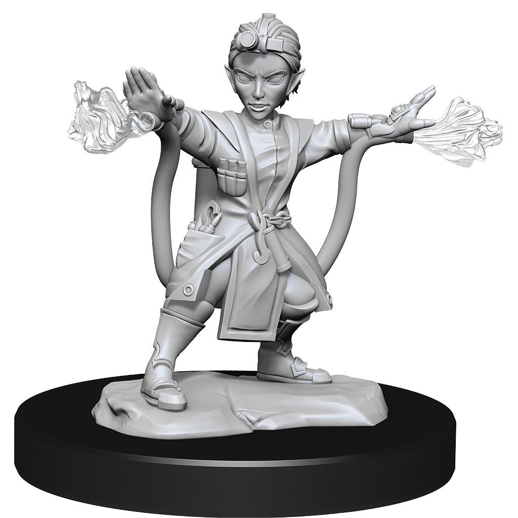 D&D Nolzurs Marvelous Unpainted Miniatures Gnome Artificer Female