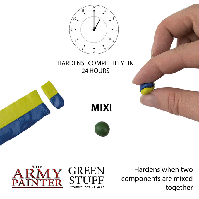 Army Painter Tools: Kneadatite Green Stuff