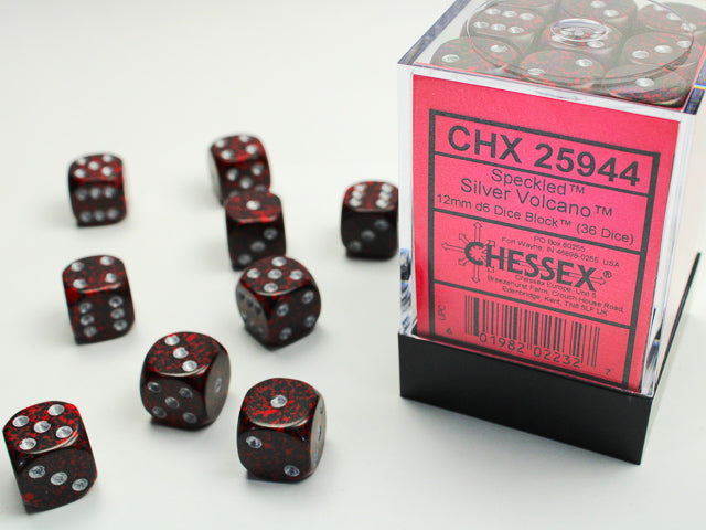 Chessex 12mm D6 Block of 36