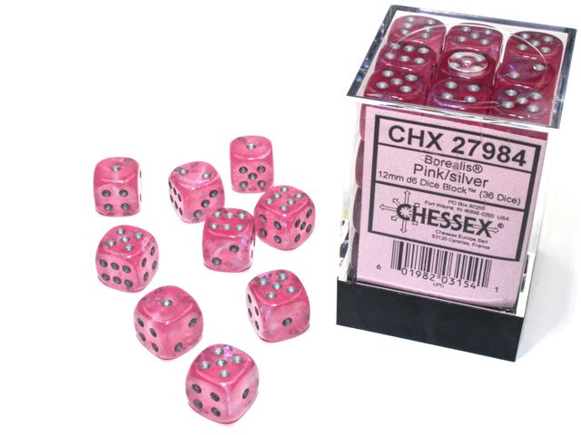 Chessex 12mm D6 Block of 36