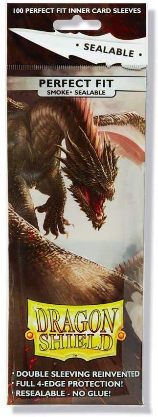 Dragon Shield Sleeves - Perfect Fit Inner Sleeves SEALABLE 100 Pack