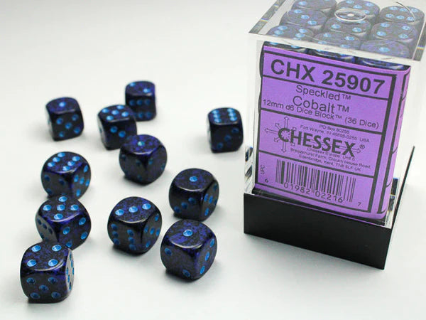 Chessex 12mm D6 Block of 36
