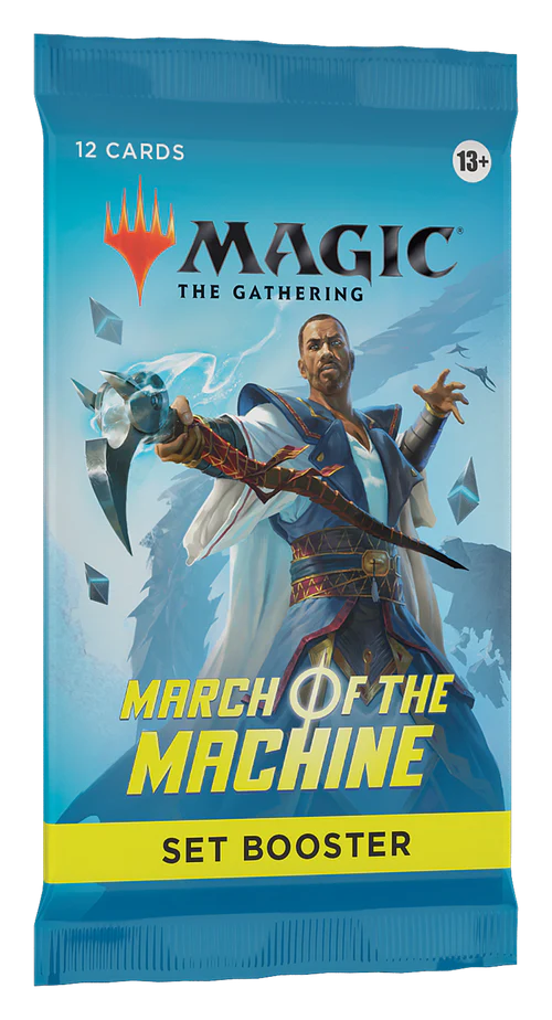 Magic: The Gathering: March of the Machine Set Booster Pack – First Games