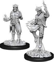 D&D: Nolzurs Marvelous Unpainted Miniatures Tiefling Sorcerer Male