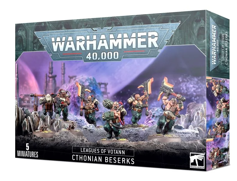 Warhammer 40K: Leagues of Votann - Cthonian Beserks