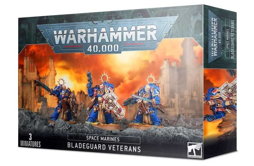Warhammer 40K: Space Marines: Bladeguard Veterans (48-44)