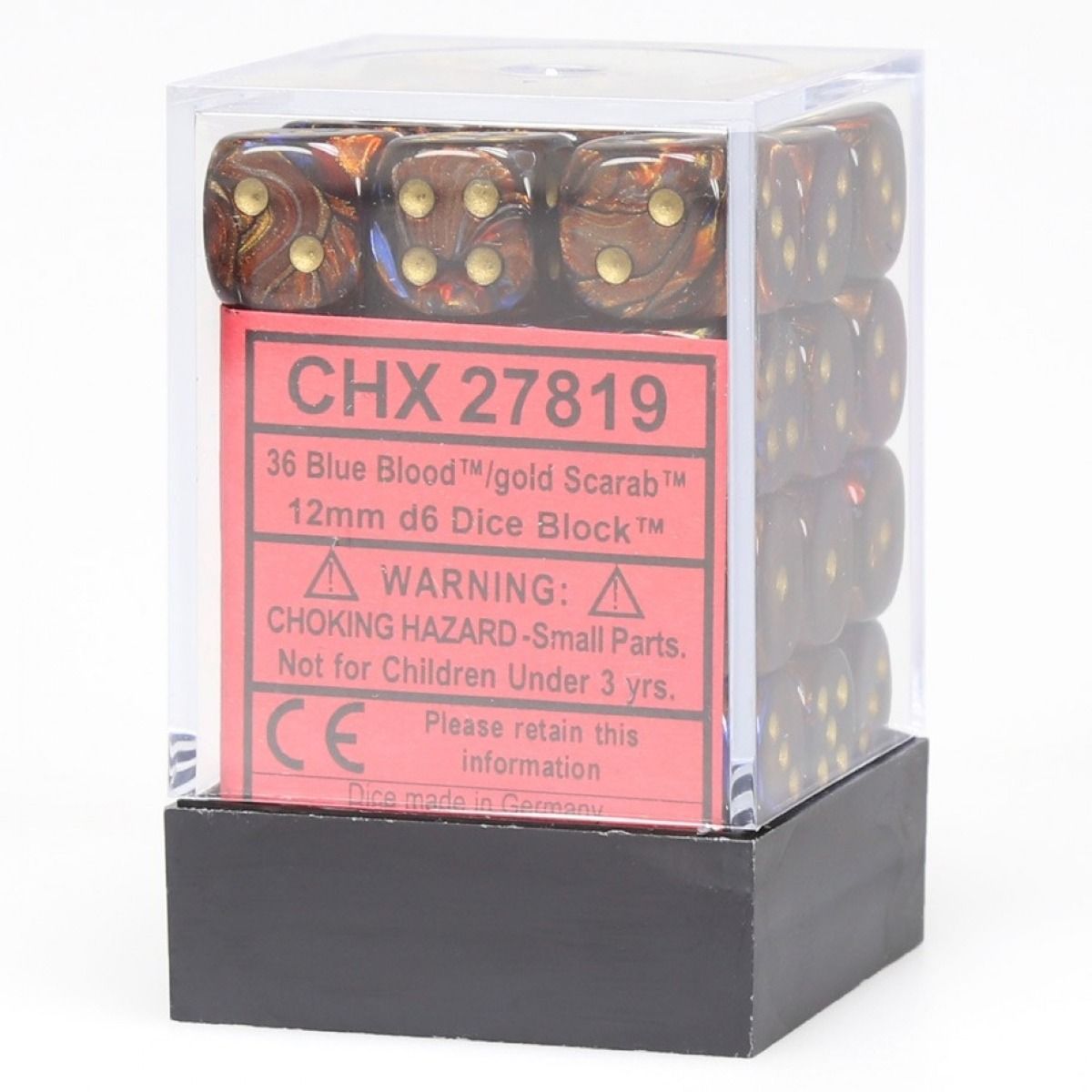 Chessex 12mm D6 Block of 36