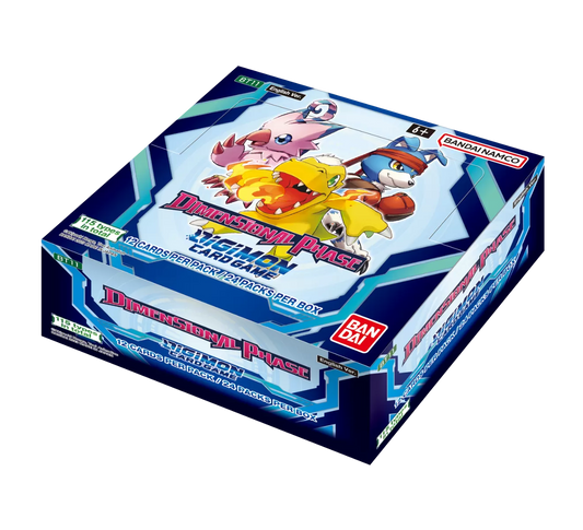 Digimon Card Game: Dimensional Phase BT11 Booster Box