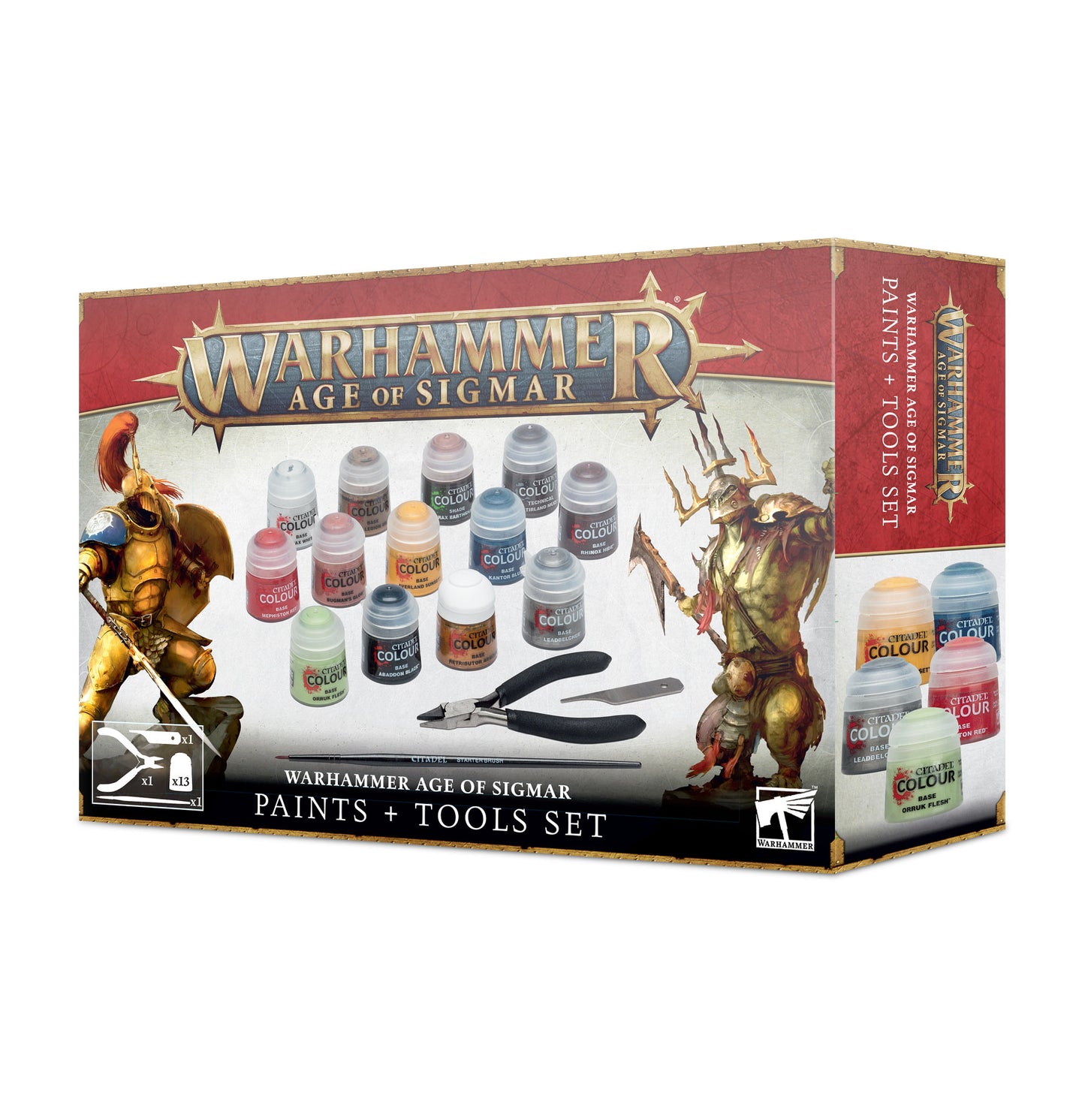 Warhammer Age of Sigmar: Paints + Tools 2021