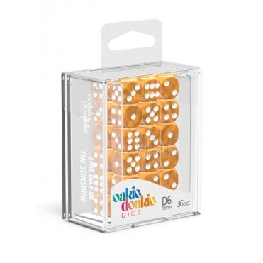 Oakie Doakie Dice D6 12mm Translucent (36)